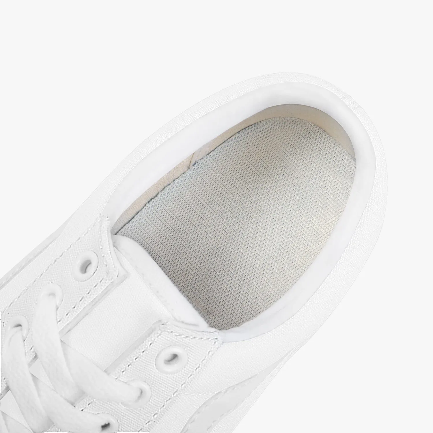 Athletic Apparatus Grey Trendy Low-Top Canvas Sneakers