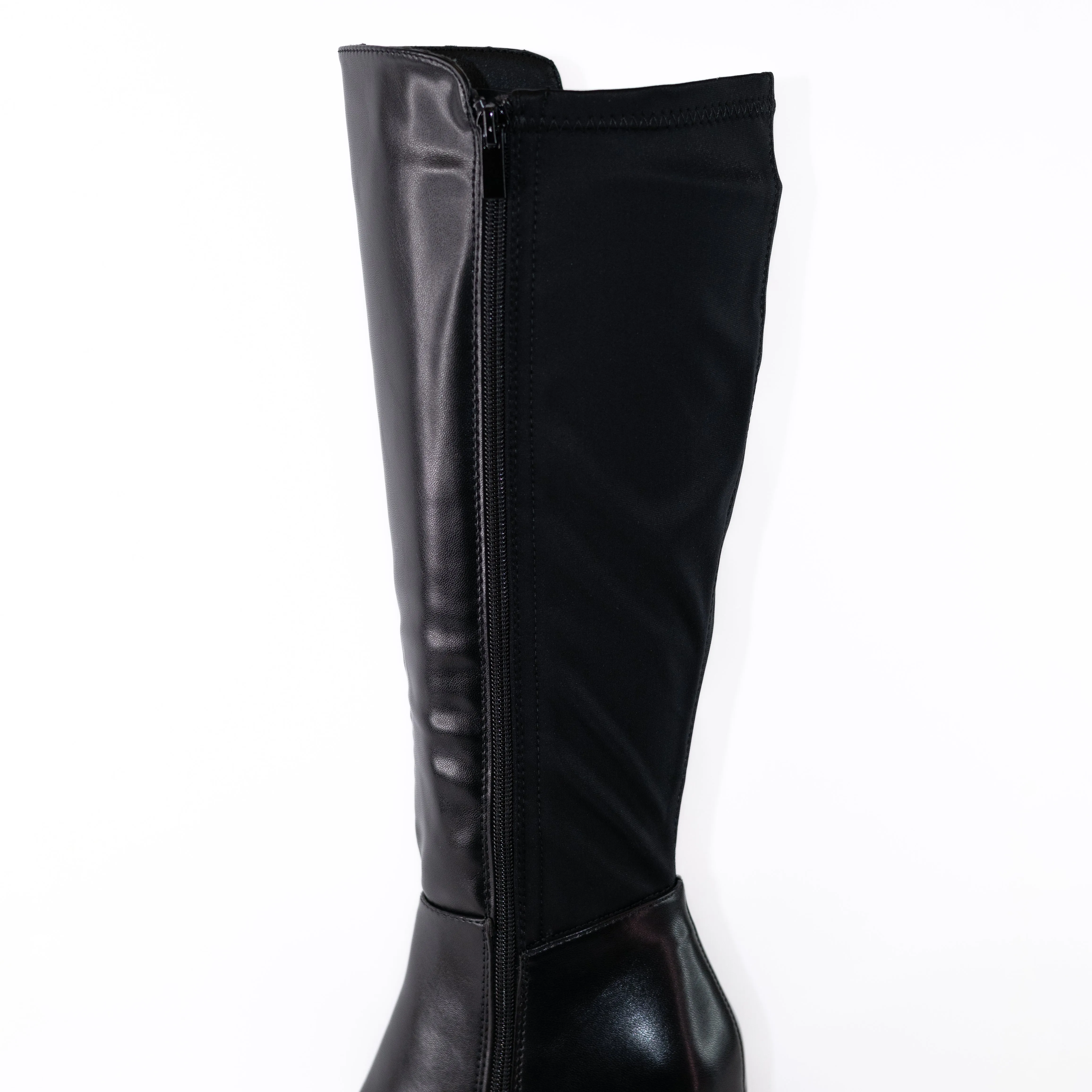 Aurora - Wide Calf Knee High Platform Boots for Women, Chunky Heel Boots, Stylish Winter Footwear, Comfortable Knee-High Boots, Bold & Trendy Design