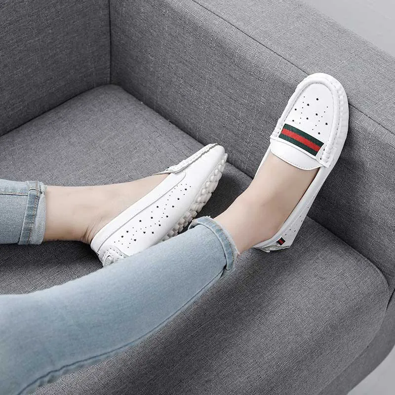 Breathable All-Match Soft Leather Comfy Women's Loafer