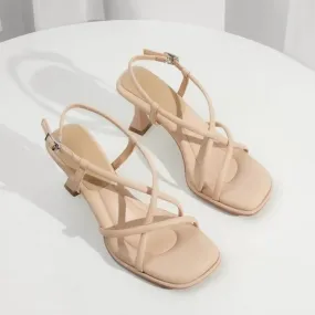 Bryony - Elegant Women's Thick Heel Sandals