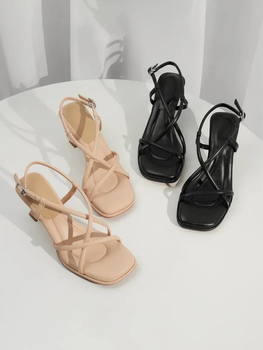 Bryony - Elegant Women's Thick Heel Sandals