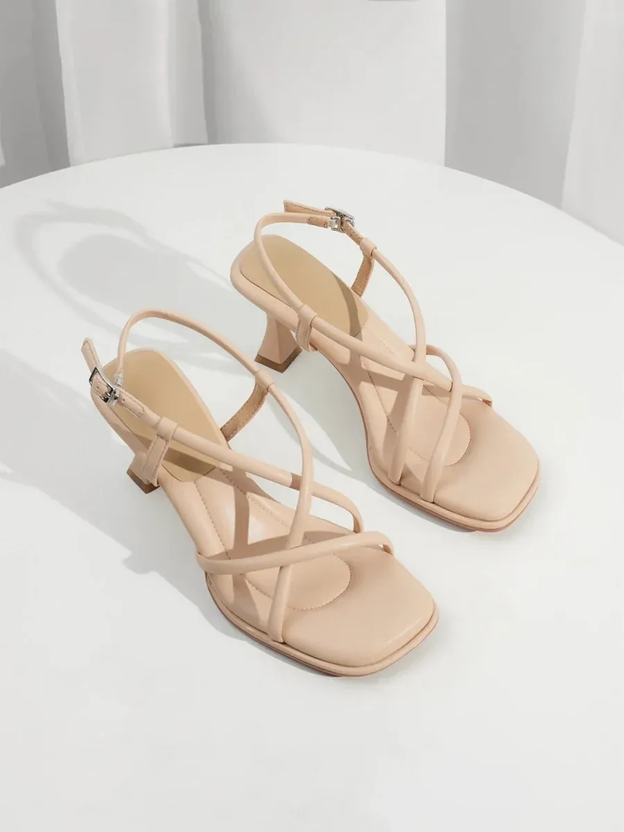 Bryony - Elegant Women's Thick Heel Sandals