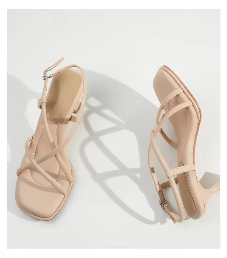 Bryony - Elegant Women's Thick Heel Sandals