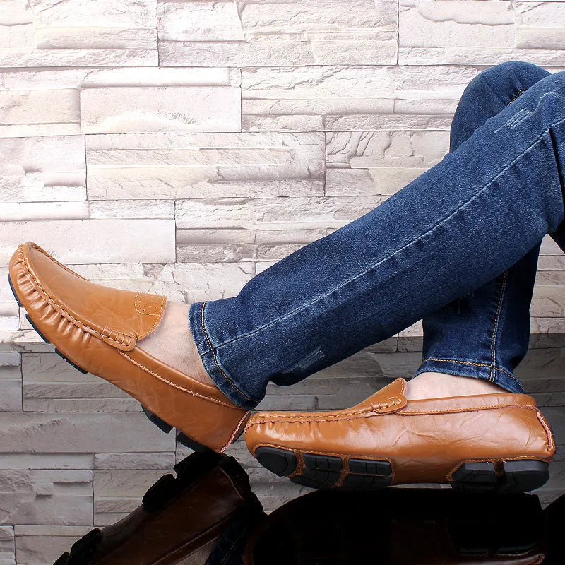 Casual Soft Leather Loafers