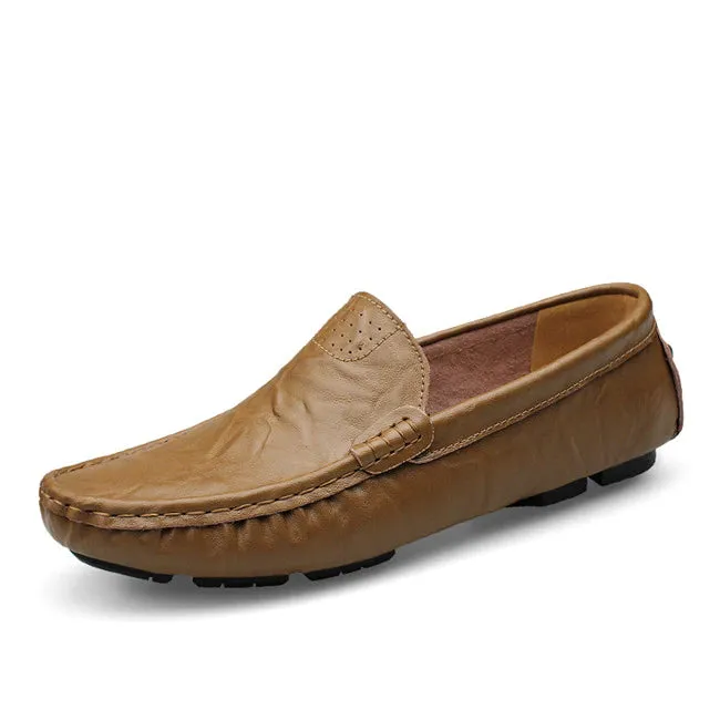 Casual Soft Leather Loafers