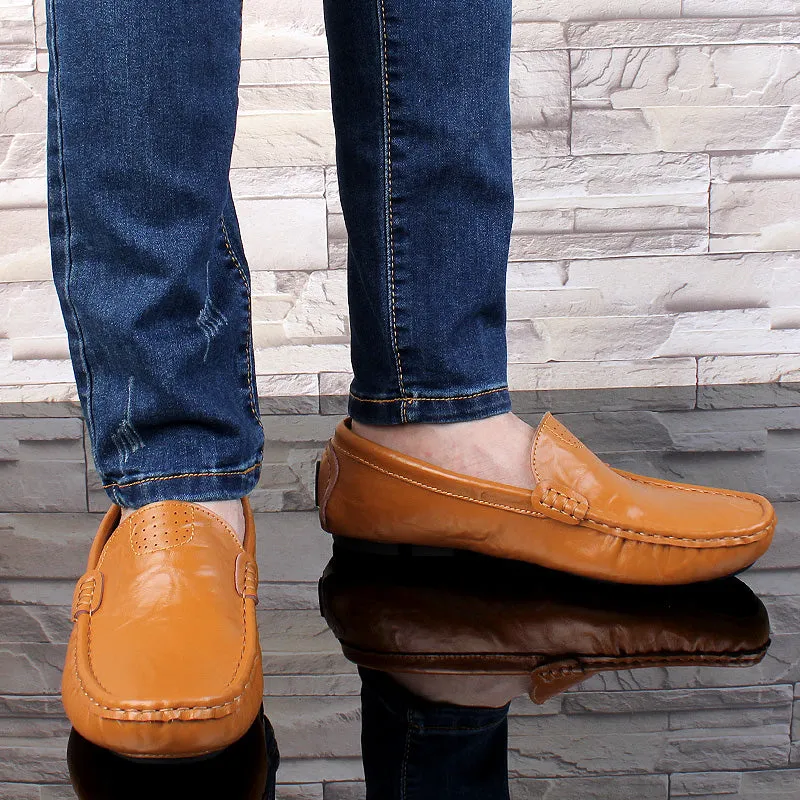 Casual Soft Leather Loafers