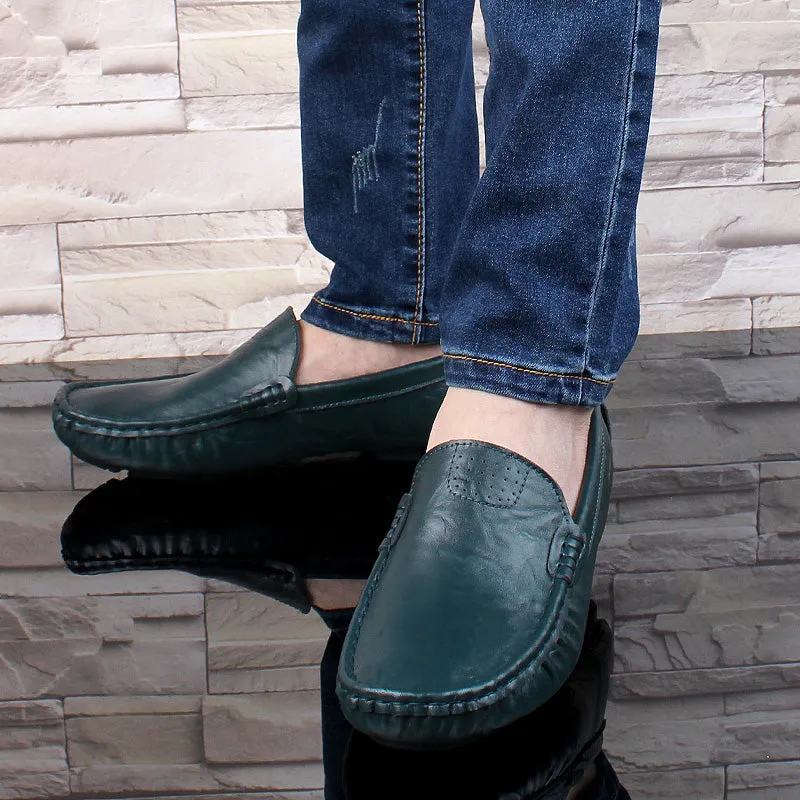 Casual Soft Leather Loafers