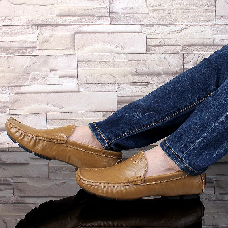 Casual Soft Leather Loafers