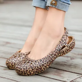 Chic Hole women's leopard sandals