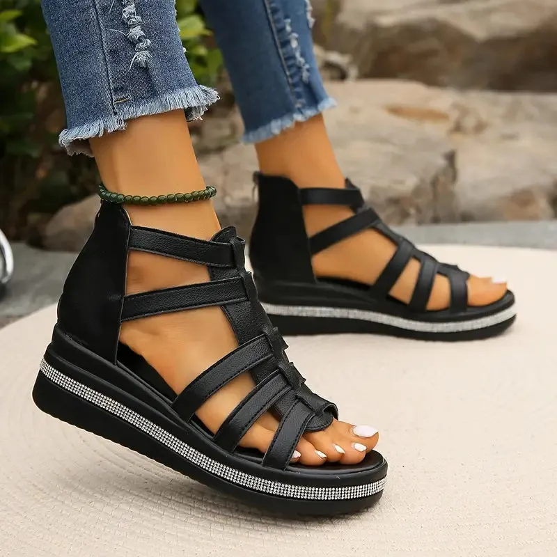 CHLOE™ - Elegant Wedge Sandals