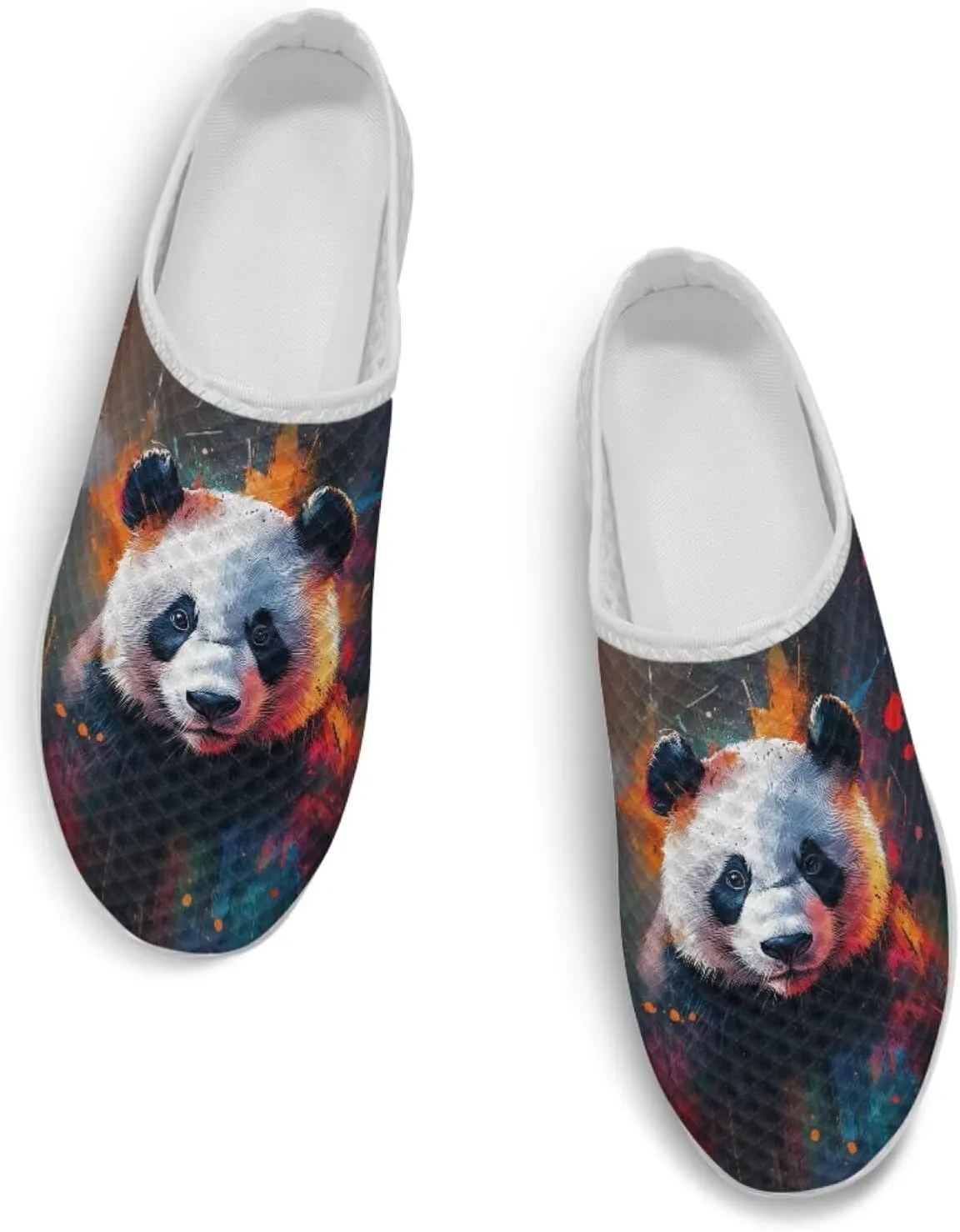 Cute Animal Womens Mule Shoes Breathable Loafers Slip on Fashion Tennis Sneakers Garden Clogs