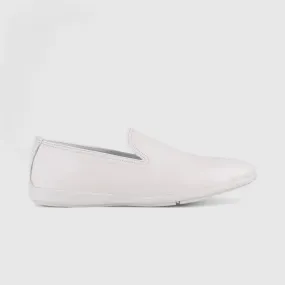 Formales Leather Loafers White 2142A-3