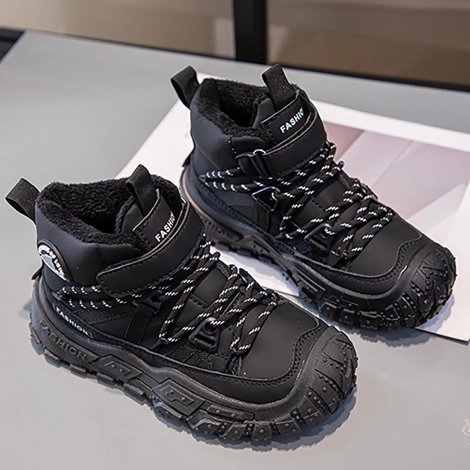 Girls Boys Snow Boots Slip Outdoor Warm Ankle Winter Shoes Toddler Toddler Winter Boots Toddler Boots