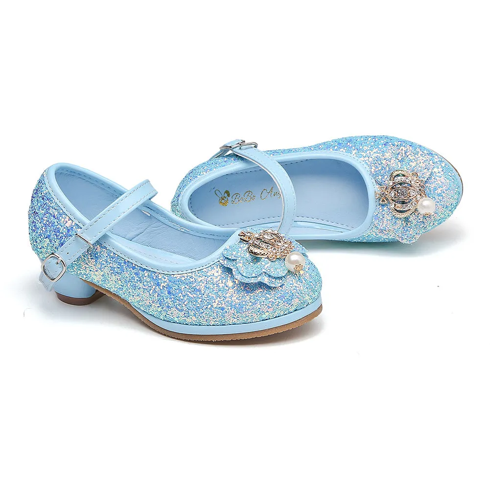 Girl's Shining Mary Jane Shoes Performance Pumps(Toddler/Little Kid)