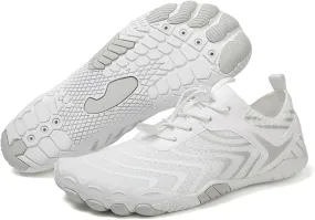 Hike Barefoot Shoes for Women Men, Non Slip Healthy Grounded Footwear, Breathable Trail Running Shoes, Minimalist Wide Toe Box Zero Drop Cross Trainer Sneakers, Unisex Outdoor Footwear