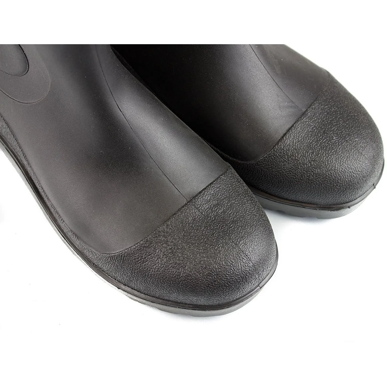 Insulated Waterproof Fur Interior Rubber Sole Winter Rain Boots-RKBW-BK