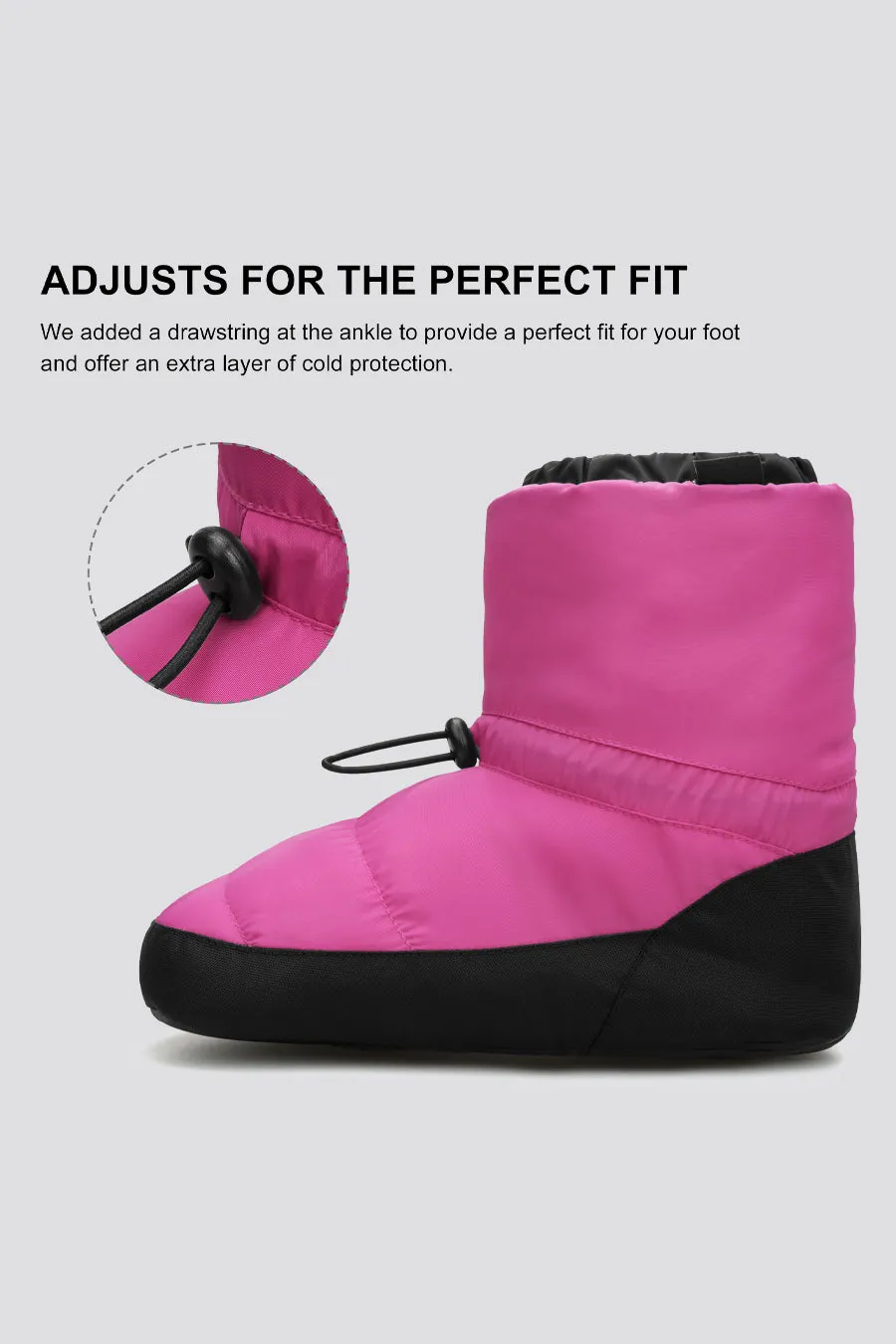 Kids Ballet Booties | Dance Shoes for Warm Up