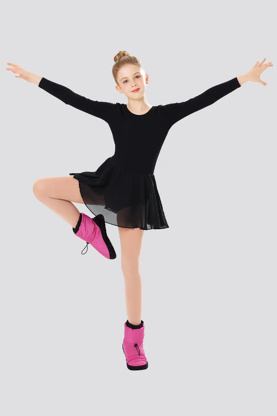 Kids Ballet Booties | Dance Shoes for Warm Up