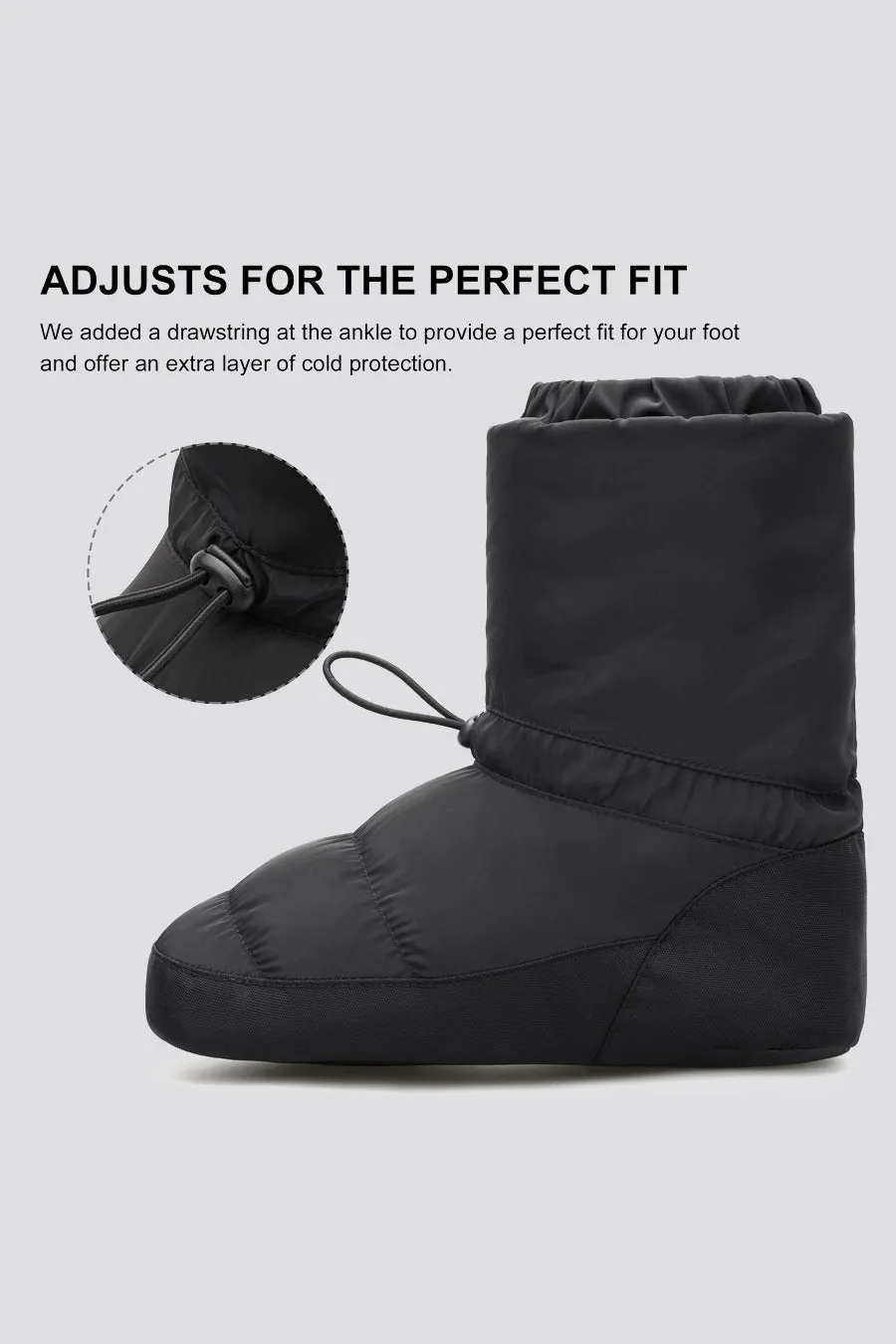 Kids Ballet Booties | Dance Shoes for Warm Up