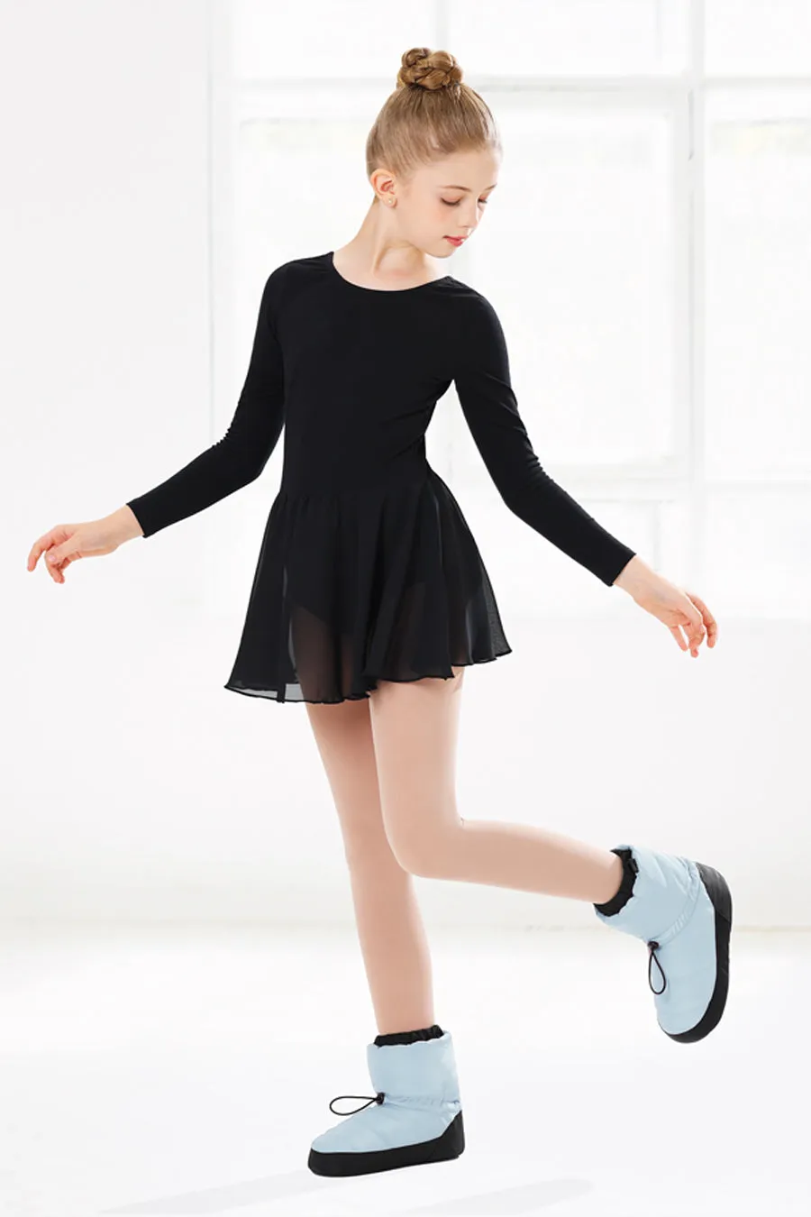 Kids Ballet Booties | Dance Shoes for Warm Up