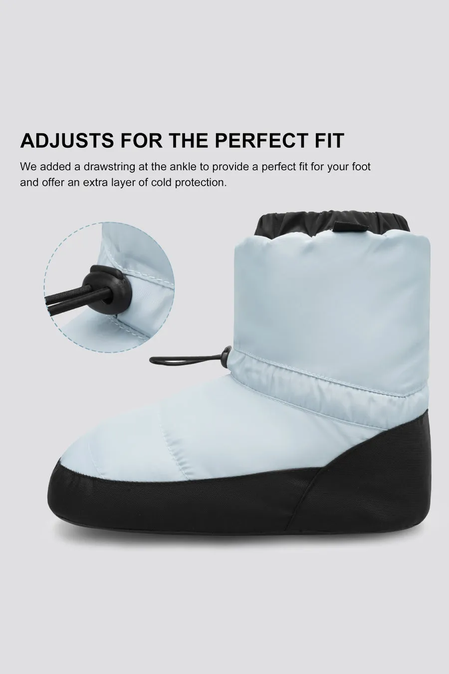 Kids Ballet Booties | Dance Shoes for Warm Up