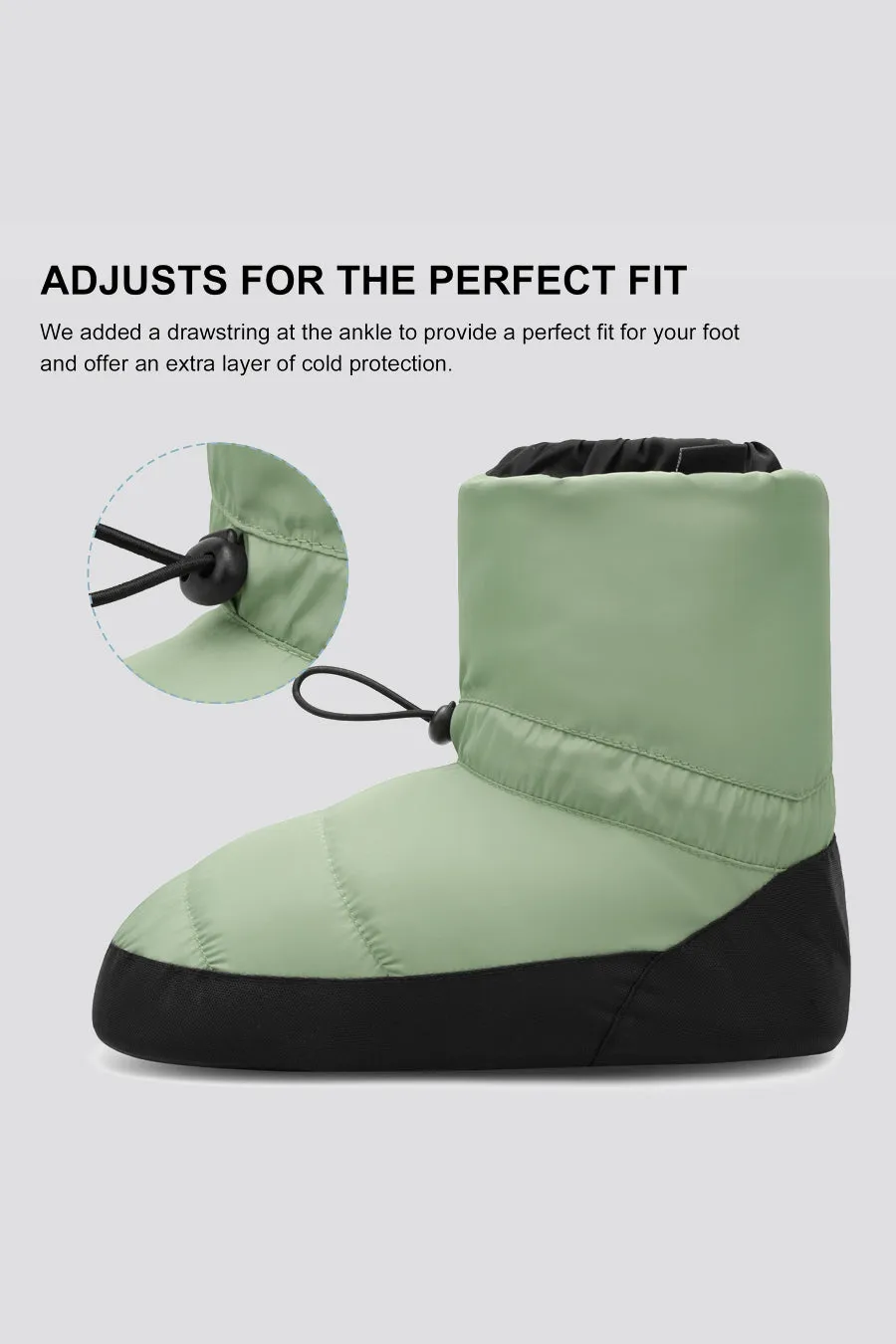 Kids Ballet Booties | Dance Shoes for Warm Up