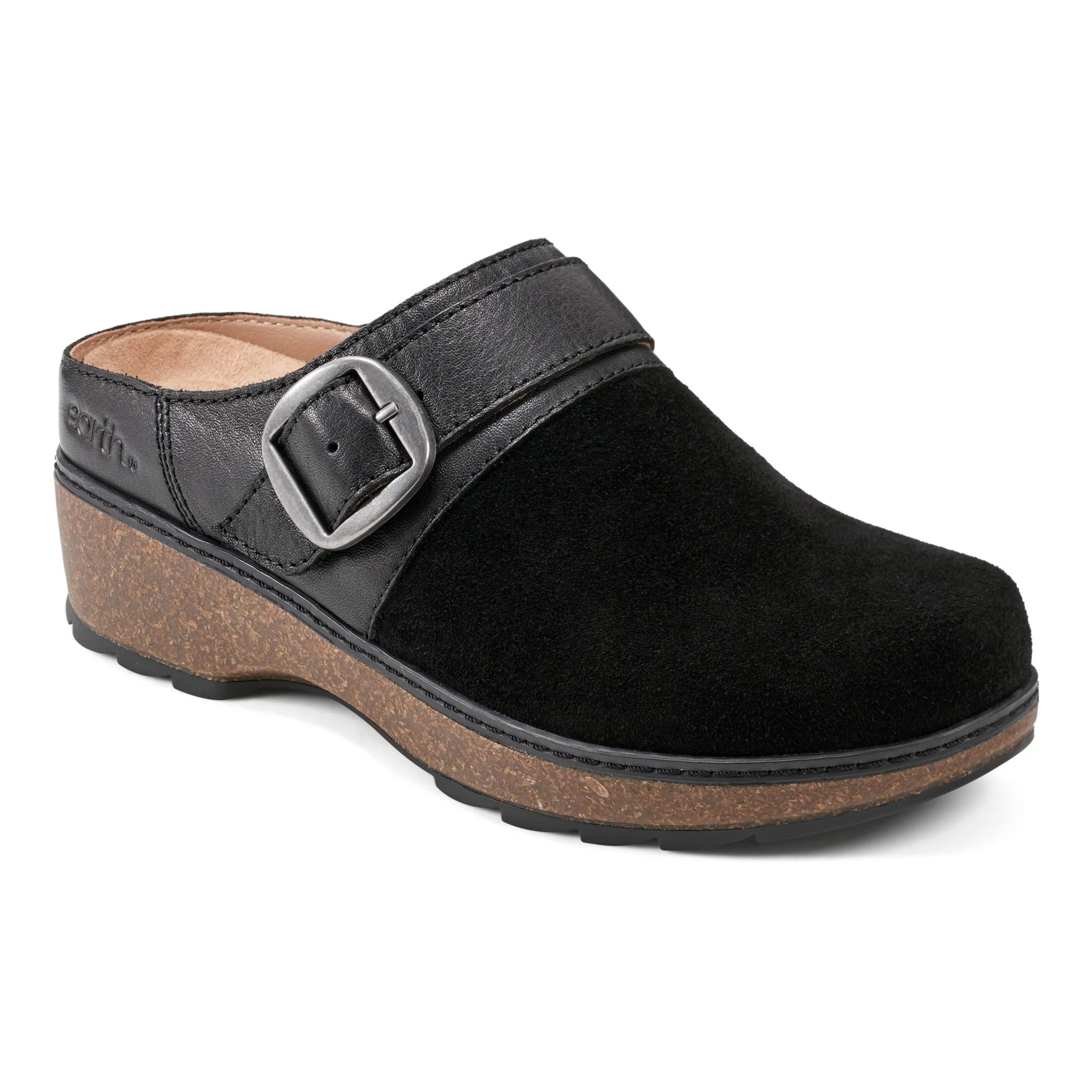 Kulla Slip-on Round Toe Block Heel Casual Mules