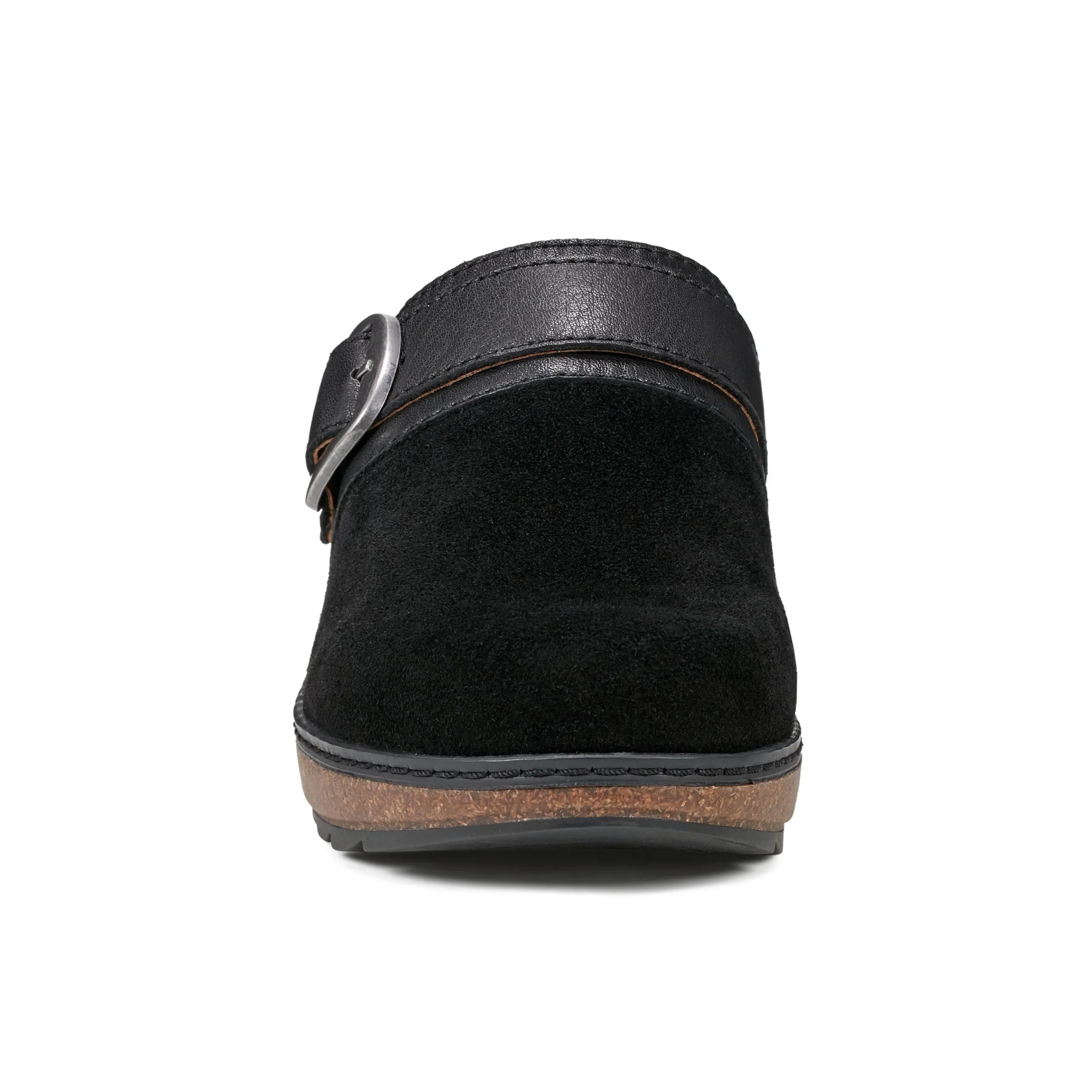 Kulla Slip-on Round Toe Block Heel Casual Mules