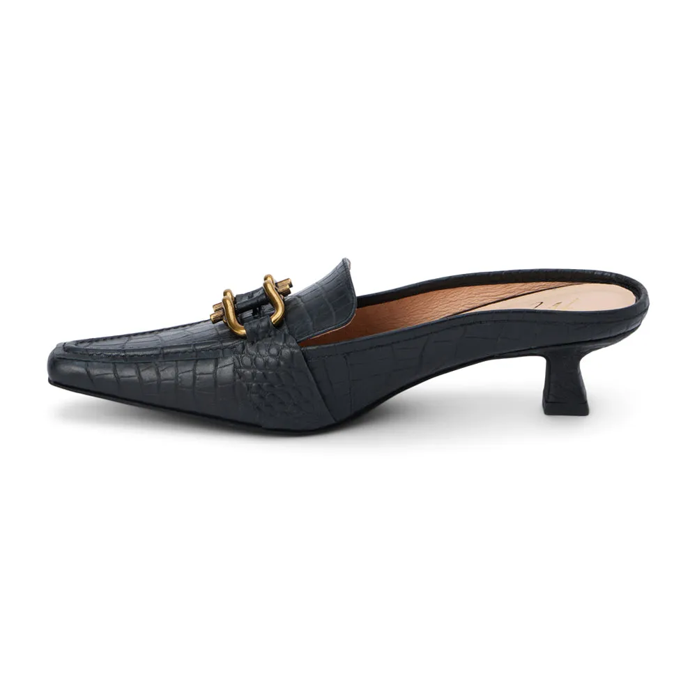Lee Croc Loafer Mules