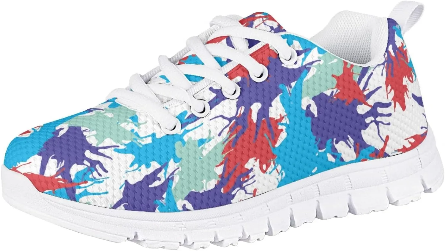 MARSVOVO Sneakers for Kids Lightweight Breathable Non Slip Athletic Kids Running Shoes Fashion Casual Classic Most Comfortable School Travel Playing School Walking Shoes for Boys Girls