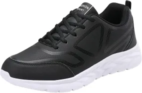 Men's Arch Support Walking Shoes Comfortable Lightweight Casual Walking Shoe Breathable Diabetic Shoes for Men