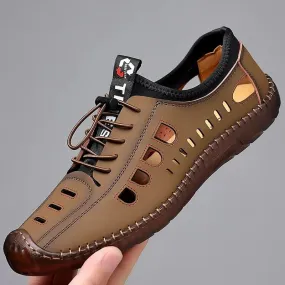 Men's Summer Breathable Sandals – Hollow Out Soft Sole Casual Sneakers