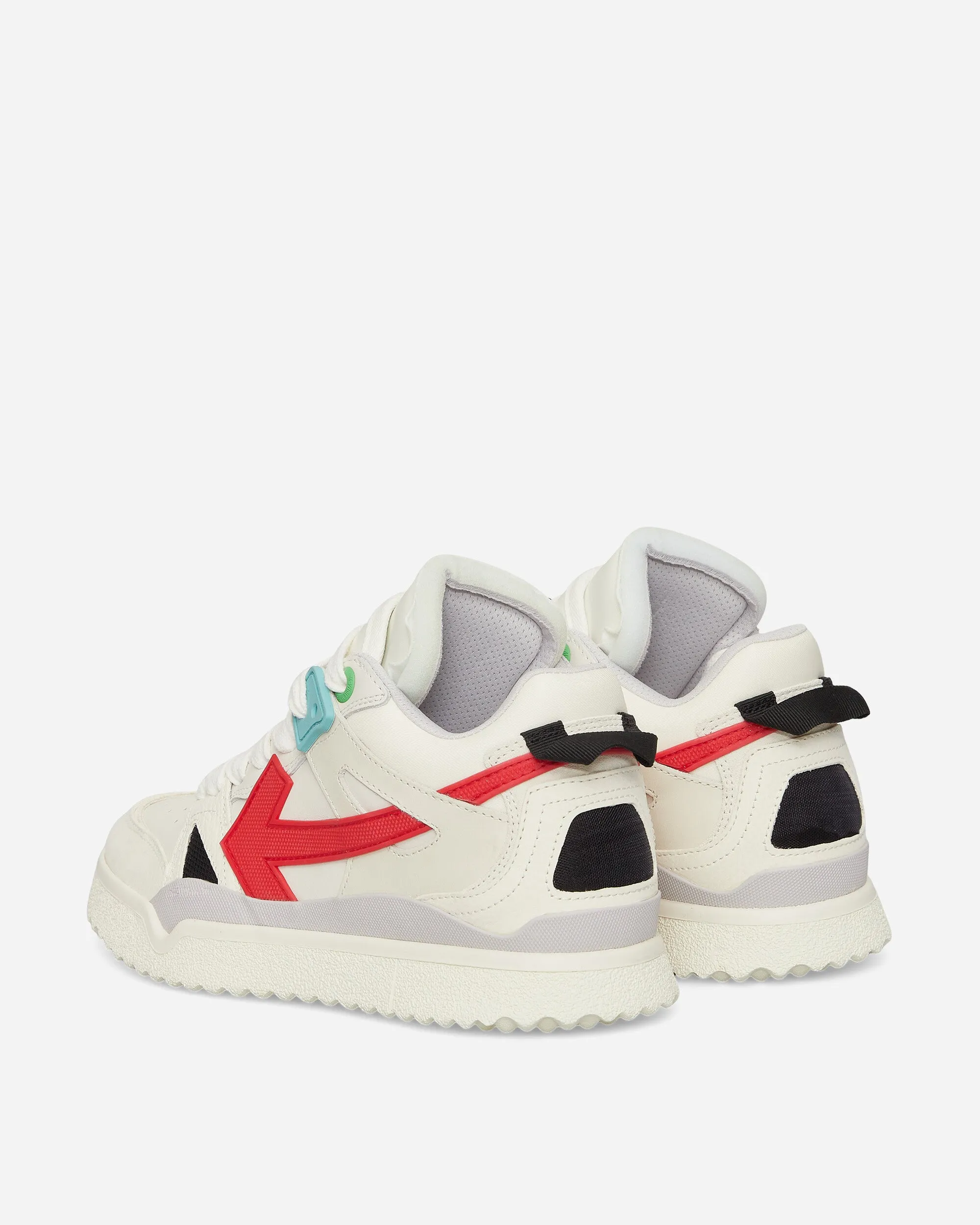 Mid Top Sponge Sneakers White
