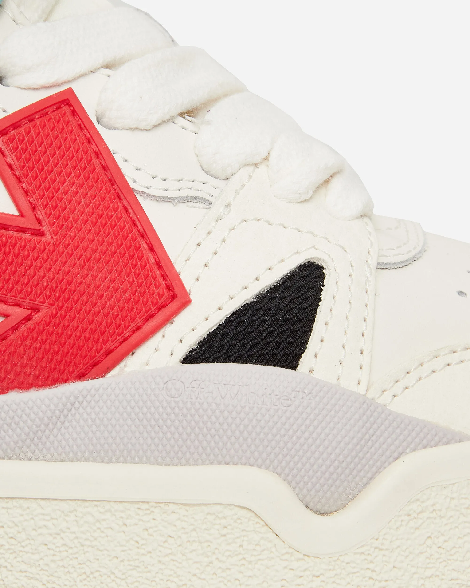 Mid Top Sponge Sneakers White