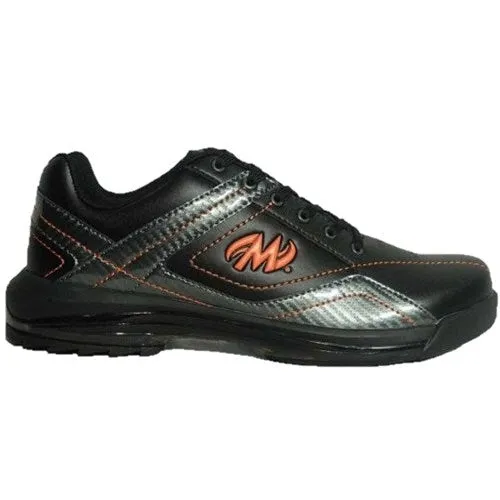 Motiv Mens Propel Black/Carbon/Orange Right Hand Bowling Shoes