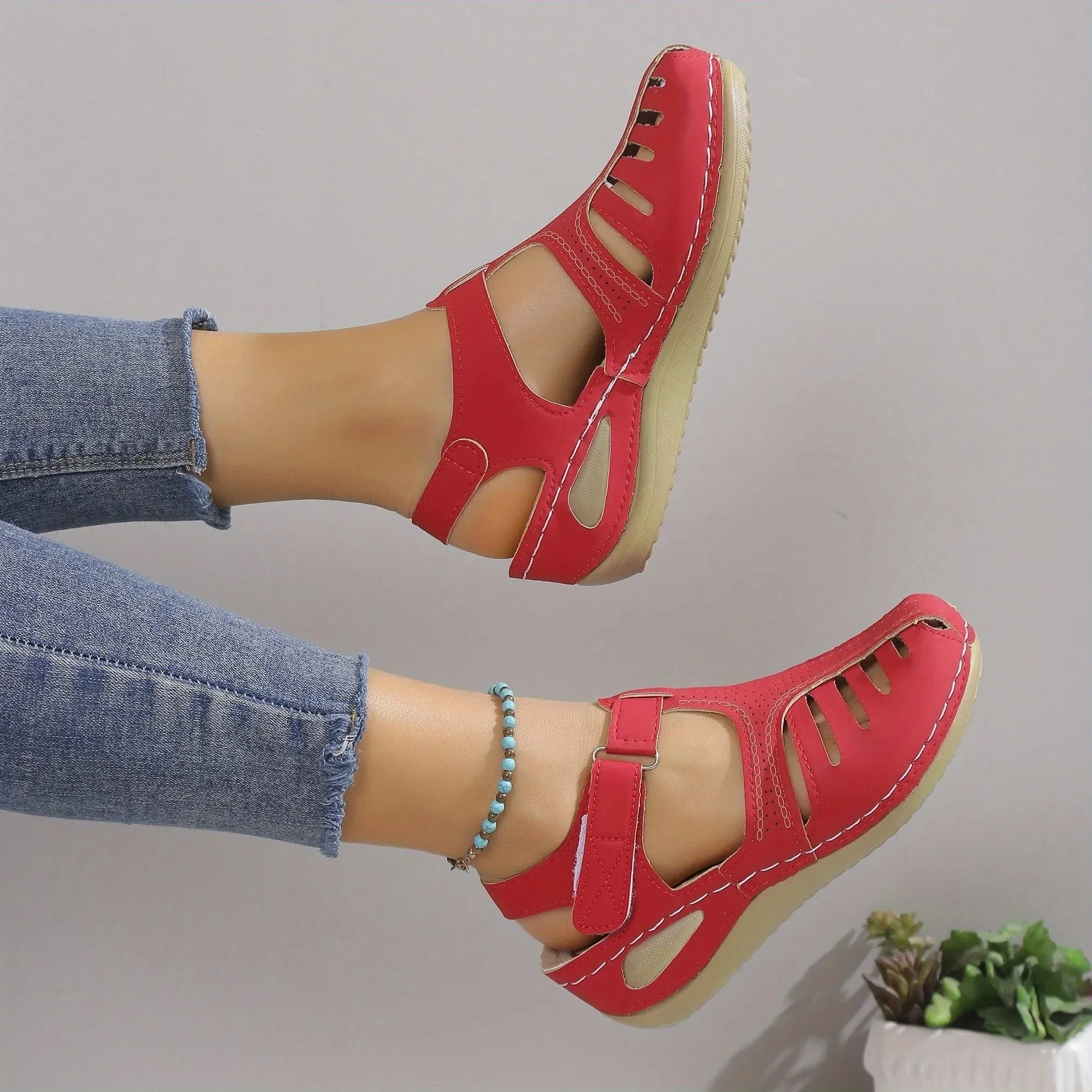 Ophelia - Elegant Platform Wedge Sandals for Women
