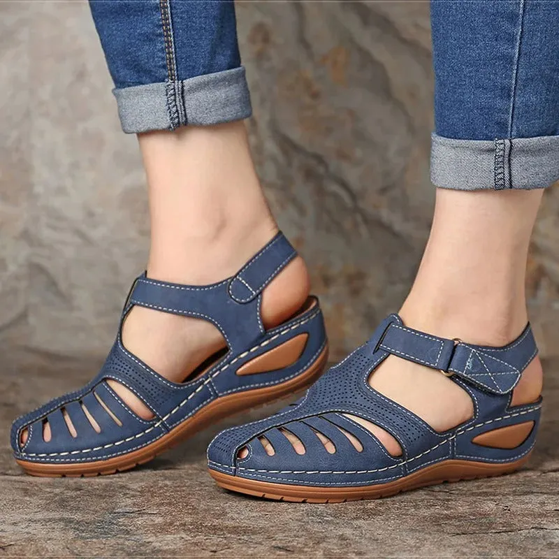Ophelia - Elegant Platform Wedge Sandals for Women