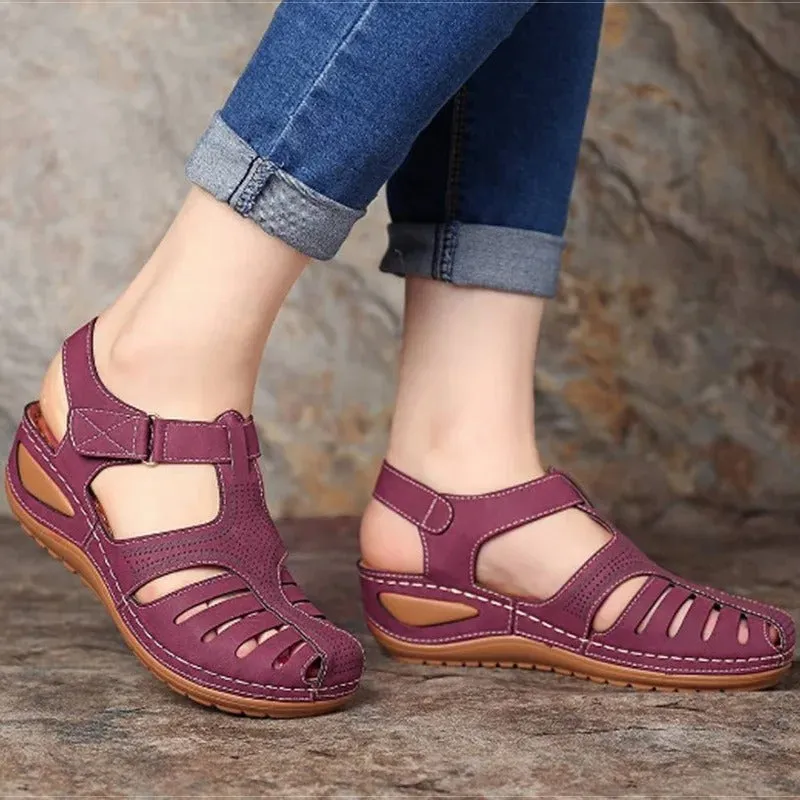 Ophelia - Elegant Platform Wedge Sandals for Women