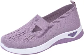 Orthopedic Diabetic Shoes for Women Slip On Walking Sneakers with Arch Support Comfortable Casual Loafers Plantar Fasciitis Foot Pain Relief