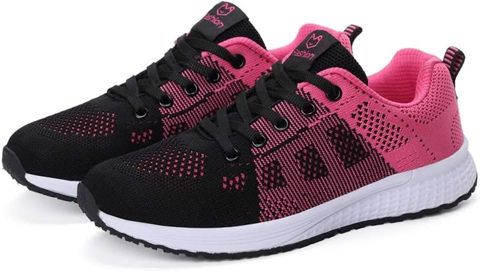 Orthopedic Woven Casual Soft Slip On Arch Support Mesh Breathable Running Shoes Wide Width Walking Sneaker