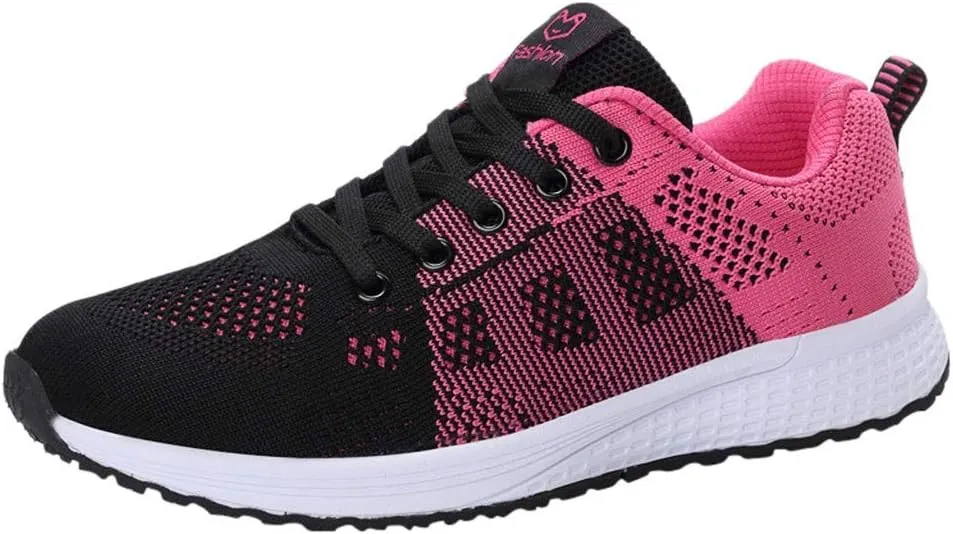 Orthopedic Woven Casual Soft Slip On Arch Support Mesh Breathable Running Shoes Wide Width Walking Sneaker
