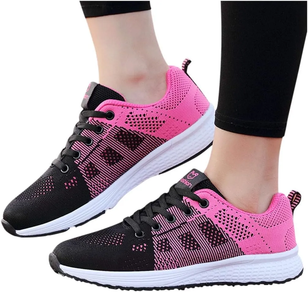 Orthopedic Woven Casual Soft Slip On Arch Support Mesh Breathable Running Shoes Wide Width Walking Sneaker