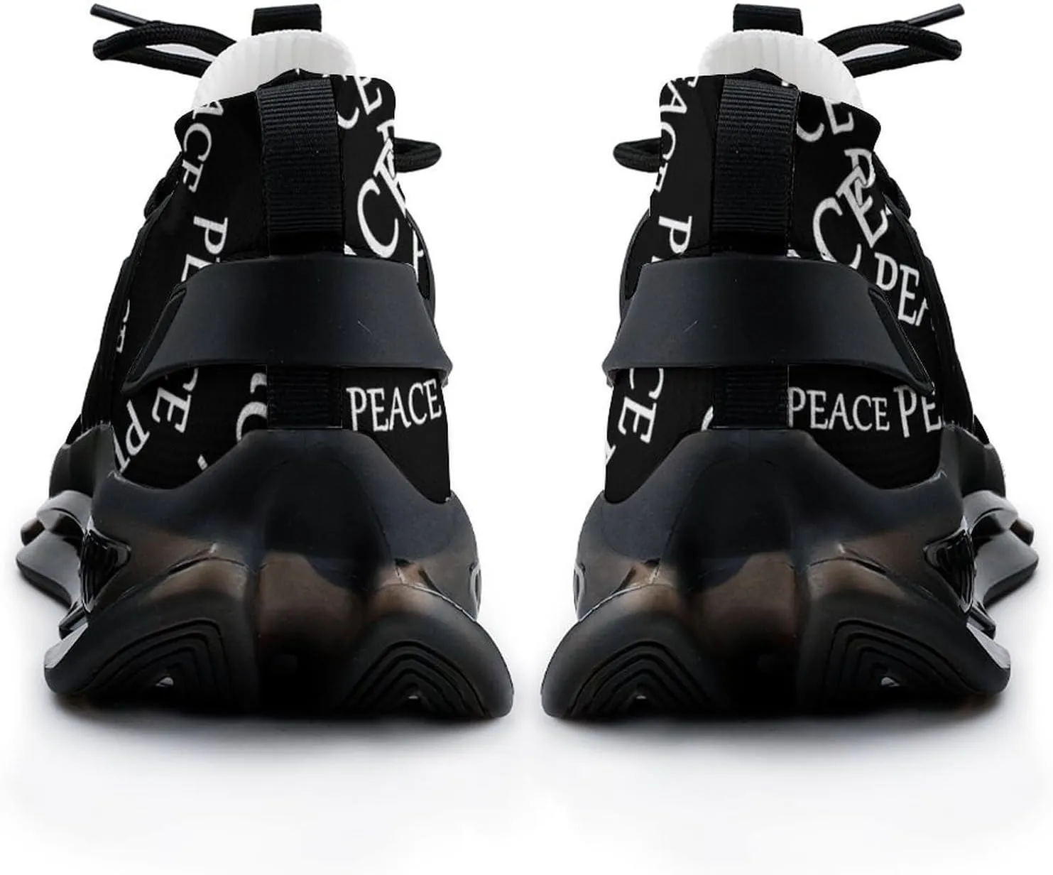 Peace Mens Sneakers Running Shoes Lightweight Athletic Shoes for Jogging Walking Gym