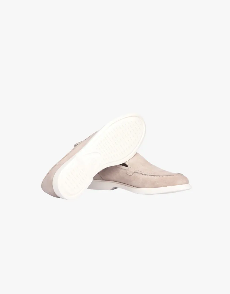 Pedro Garcia Lavanda Loafers in Plume Velour