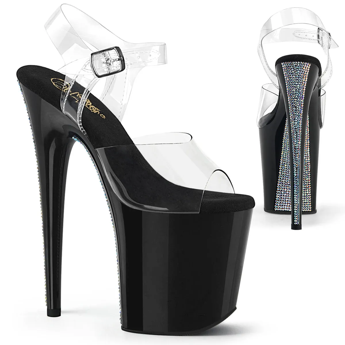 Pleaser Flamingo-808CRS2 Platform Sandal