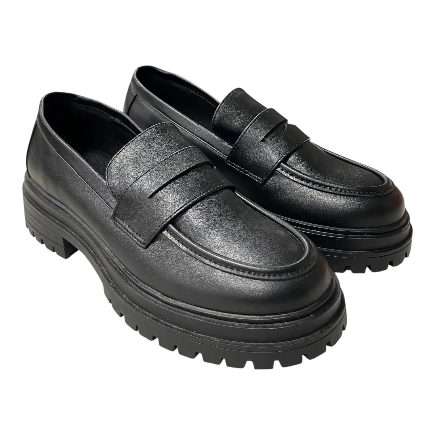 Shoes Heels Platform  In Black, Size:5.5