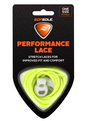 Sof Sole Performance Elastic 38 Inch Laces Yellow