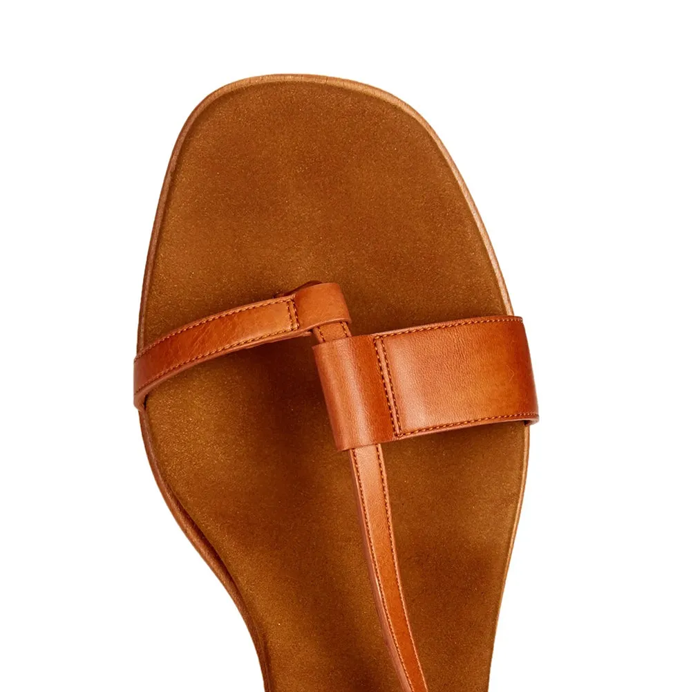 Stella McCartney Women's 'Altea' Platform Block Heel Sandal in Brown