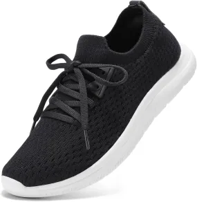 STQ Tennis Shoes Womens Slip on Walking Sneakers for Gym Workout