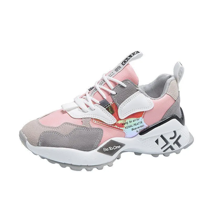 Trendy Velvet-Lined Women’s Platform Sneakers